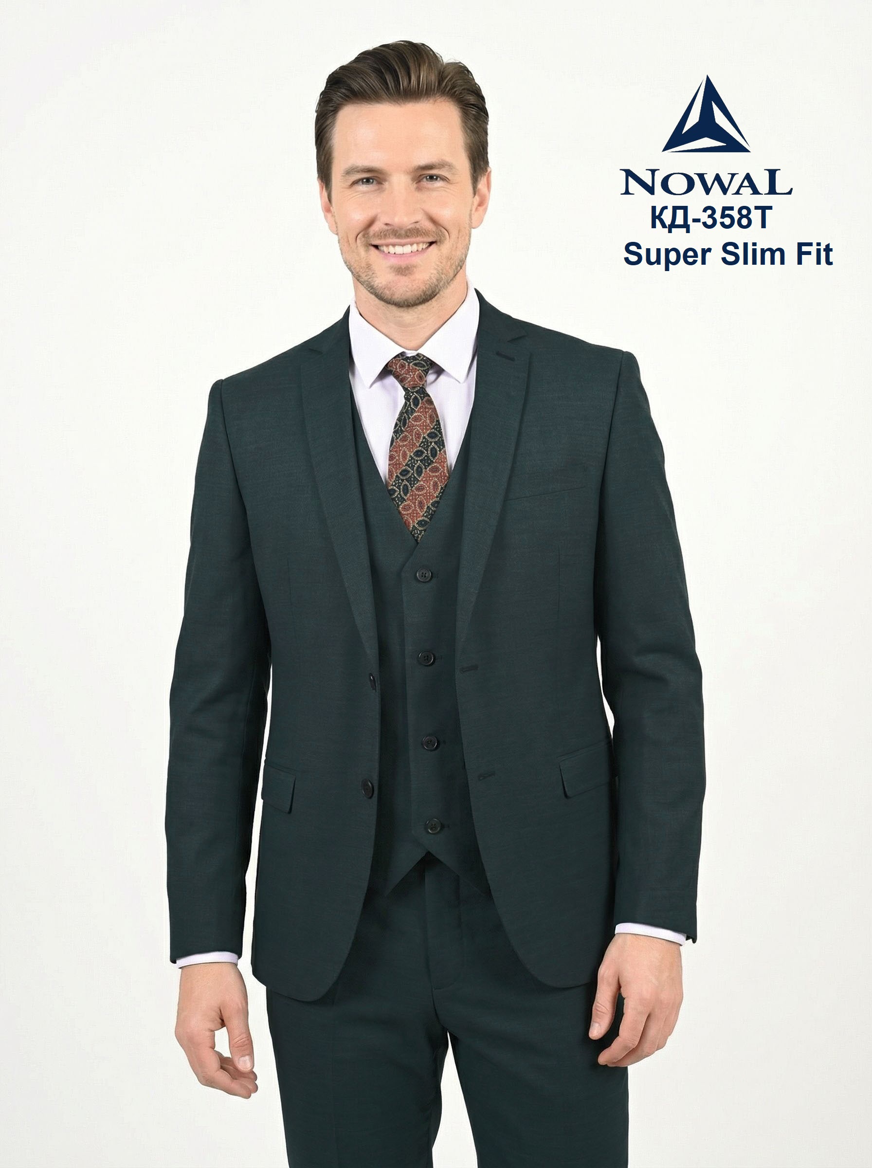 КД 358т_1 SuSF костюм тройка чёрный