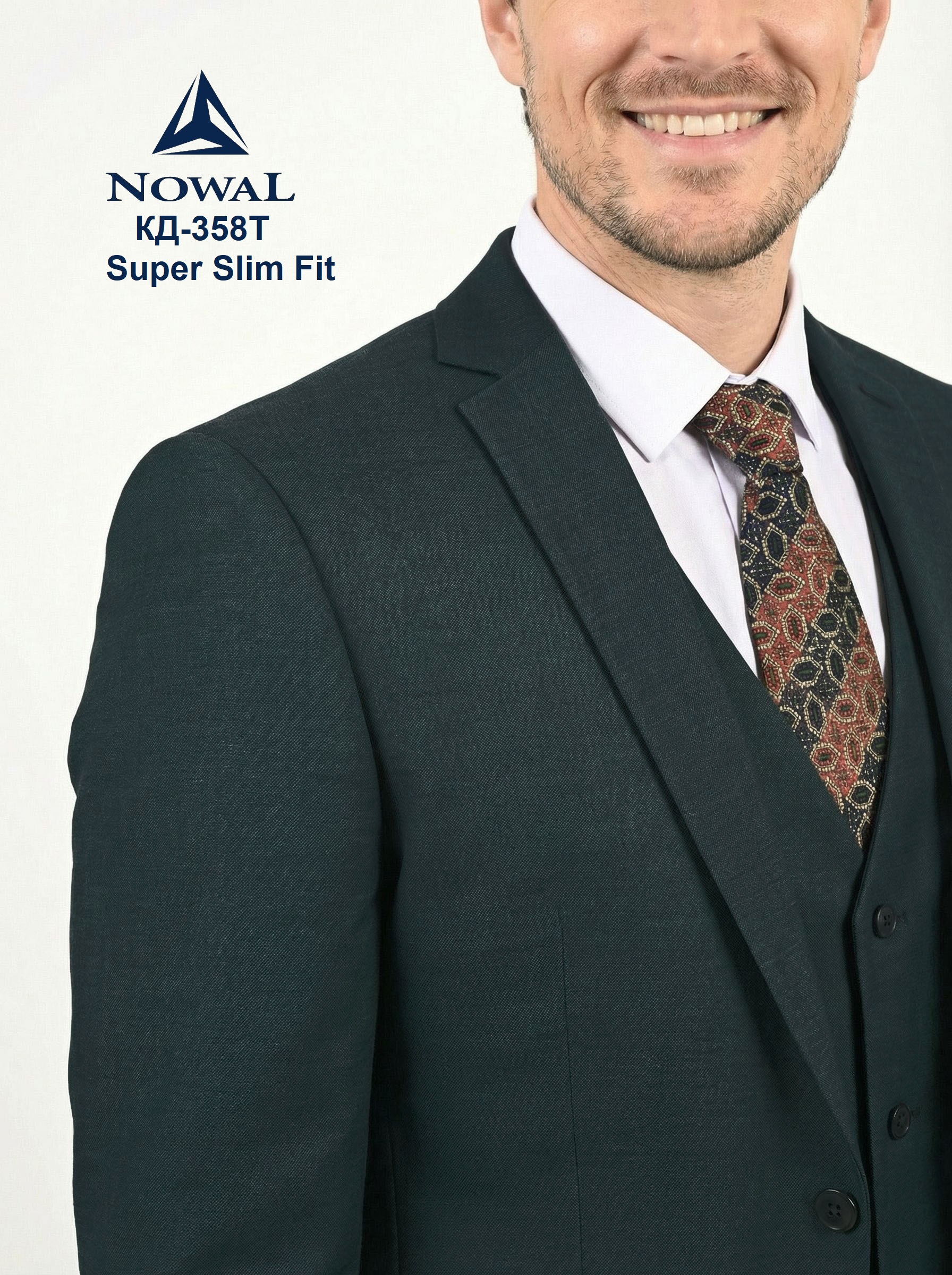 КД 358т_2 SuSF костюм тройка чёрный