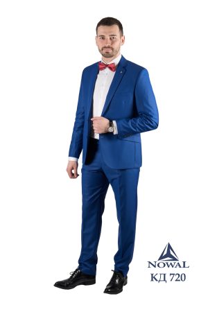 костюм двойка синий