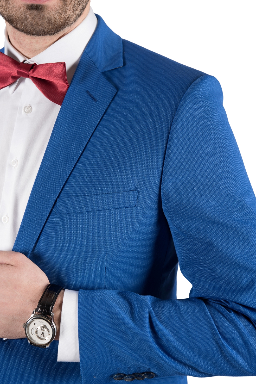 КД 723_ костюм двойка синий